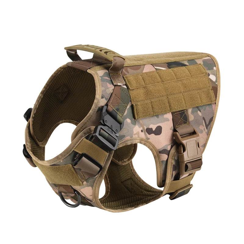 Tactical Military Dog Vest Harness and Leash Set for All Breeds - Estalios