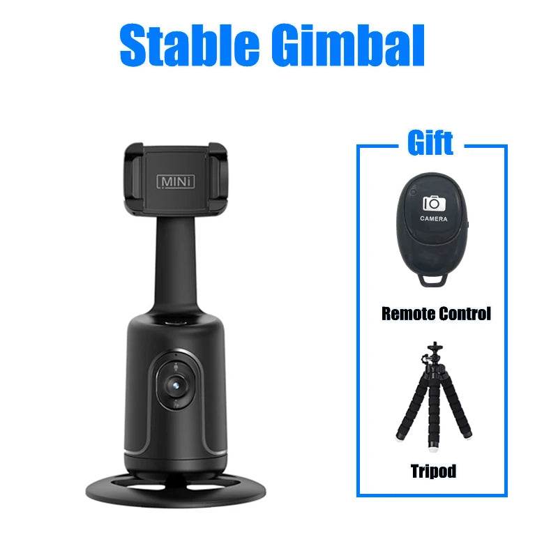 360 Rotation Gimbal Stabilizer With Selfie Tripod For TikTok - Estalios