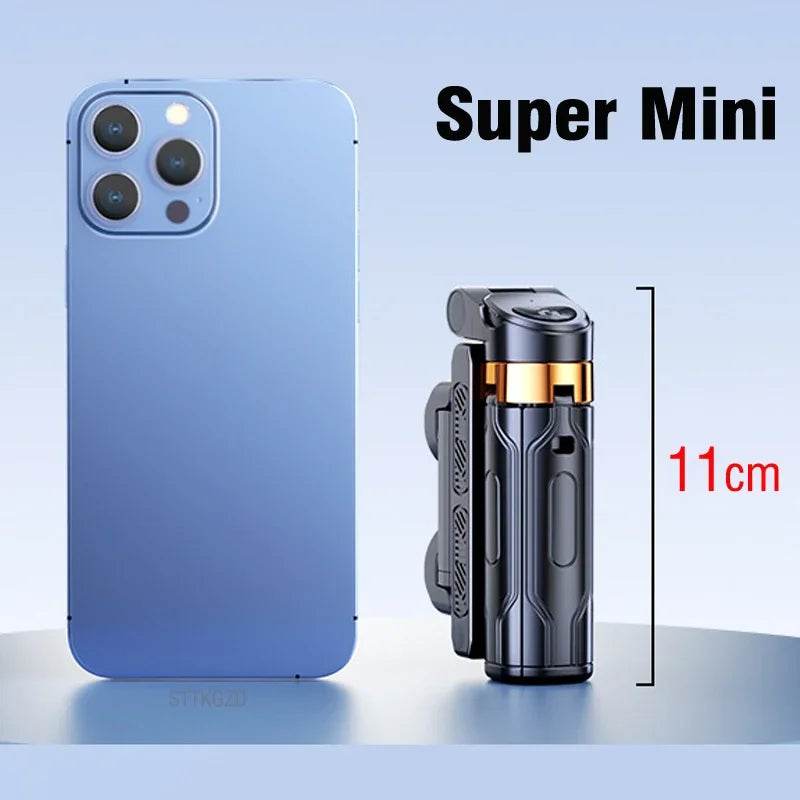 Super Mini Selfie Stick Bluetooth Remote Phone Holder Aid - Estalios