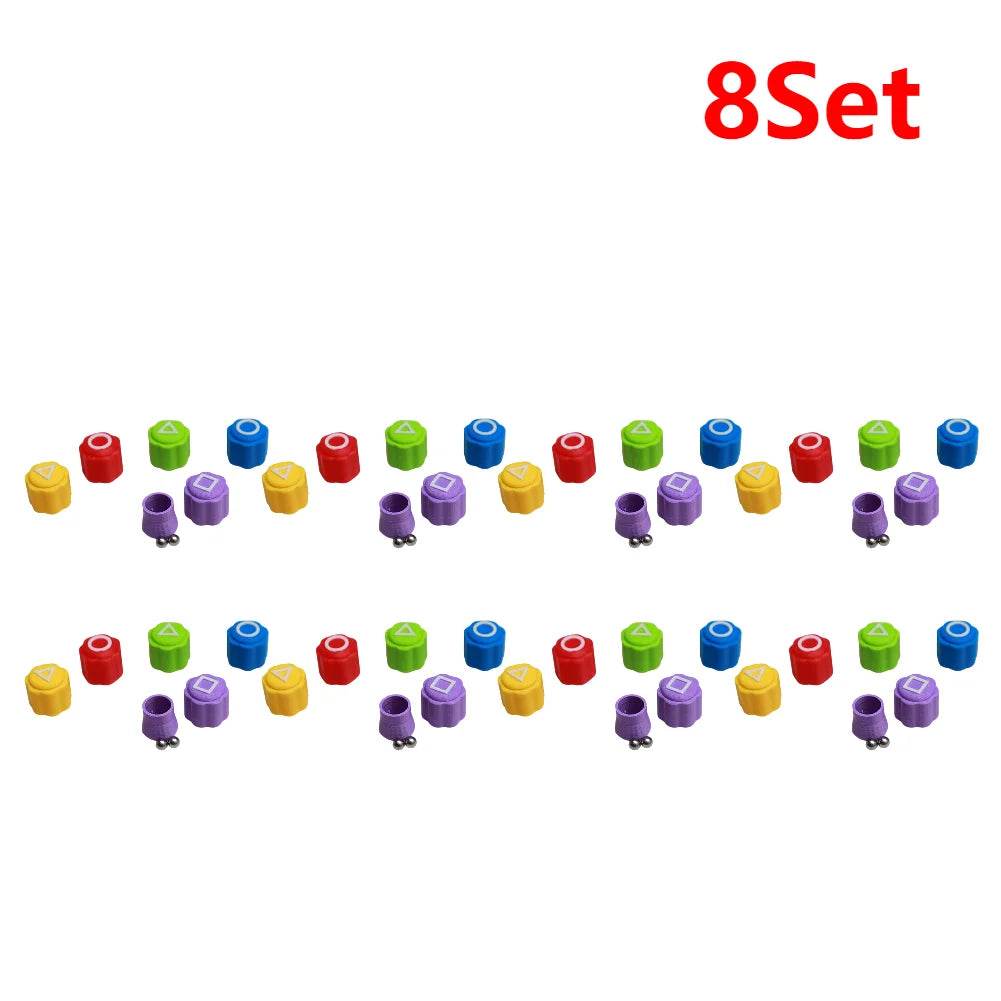 Gonggi Stone Catching Toy Korean Tossing Game Set for Coordination - Estalios