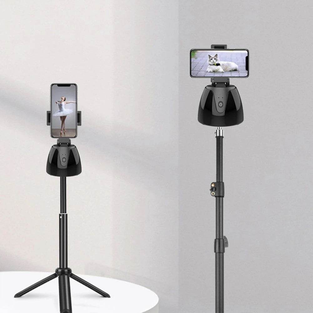 Q1 Automatic Smart Selfie Stick with 360° Rotation and Tracking - Estalios