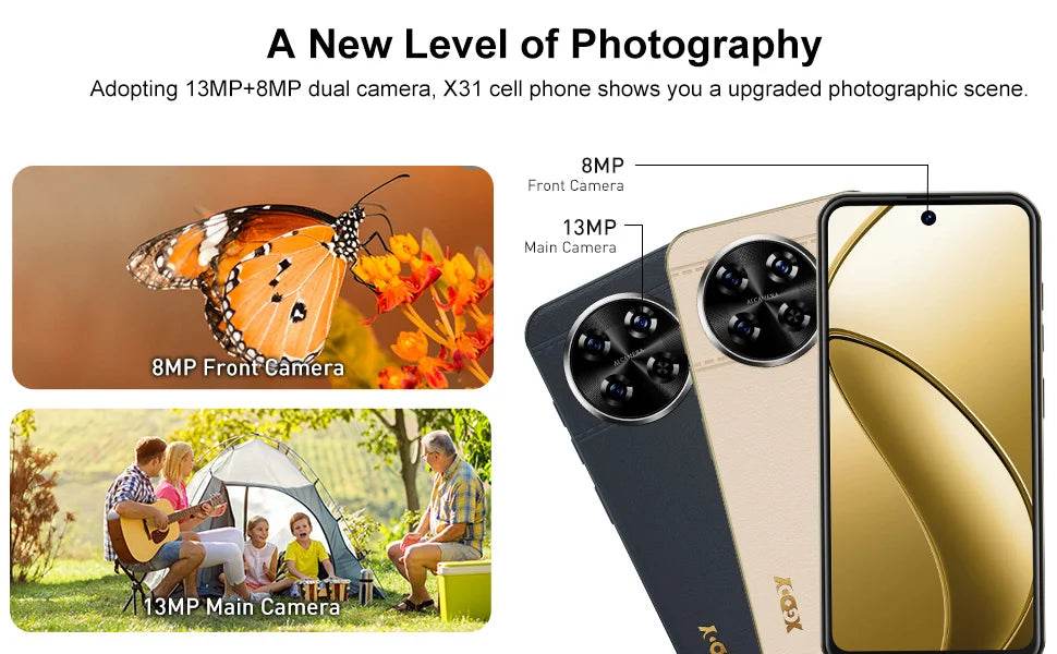 XGODY X31 New 6.5 Inch Smartphone 4G Dual SIM 3GB RAM - Estalios