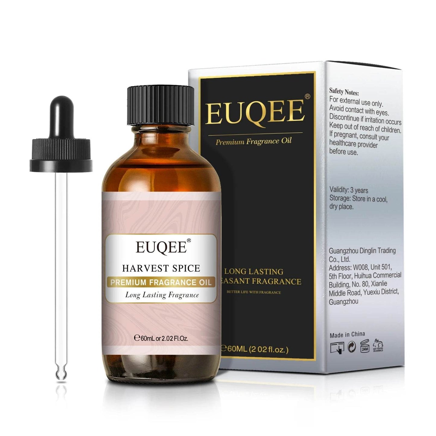EUQEE 60ml Men's Fragrance Oils for Car Diffusion Aromas - Estalios