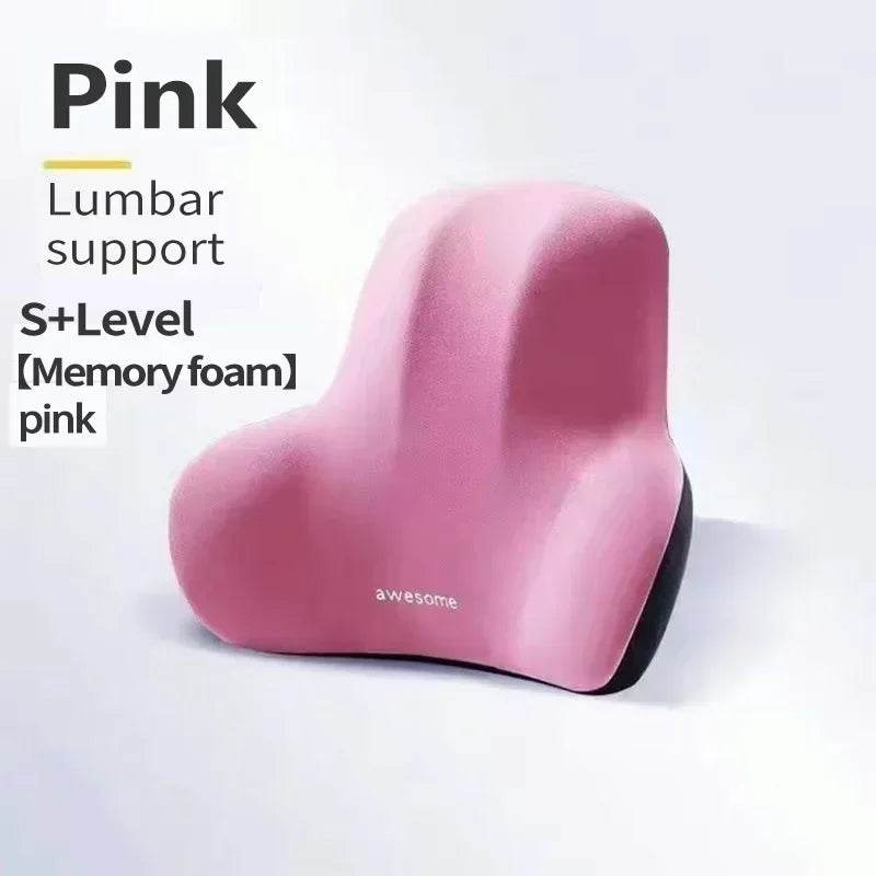Memory Foam Lumbar Back Cushion for Pain Relief Support - Estalios