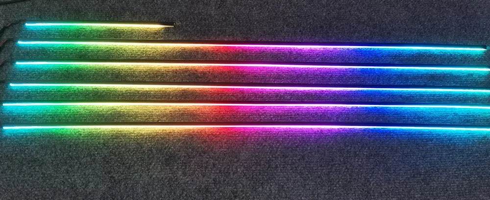 LED Symphony High Quality Car Interior Ambience Lamp 64 Color - Estalios