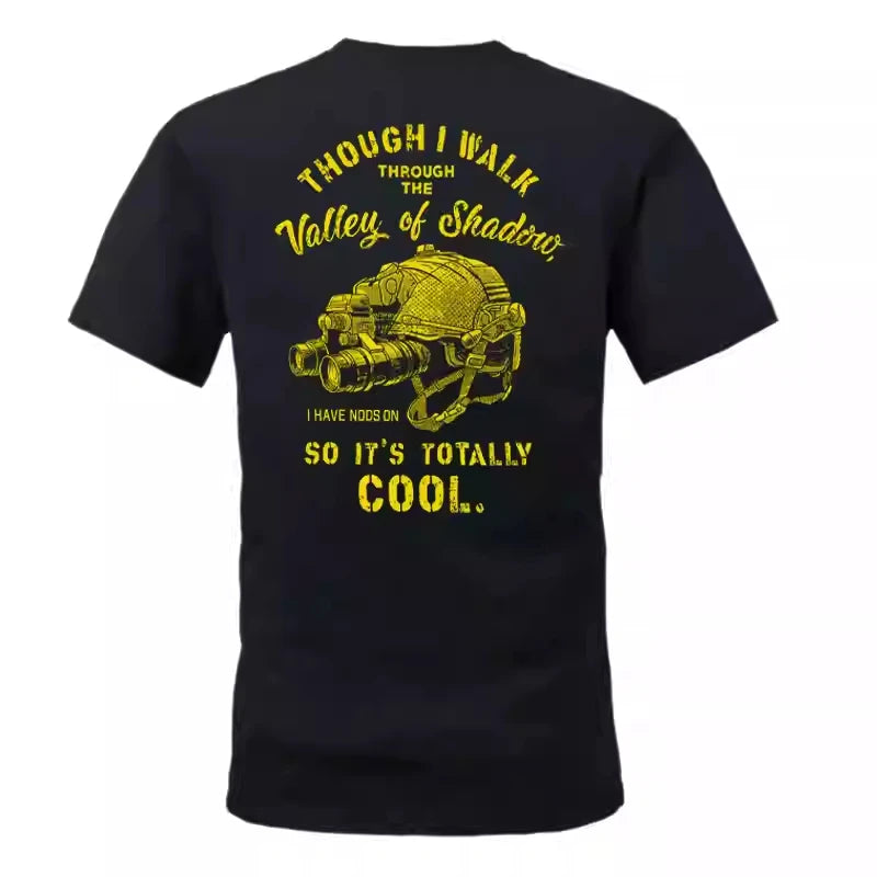 2025 New GBRS Tactical T Shirt Men Retro Military Streetwear