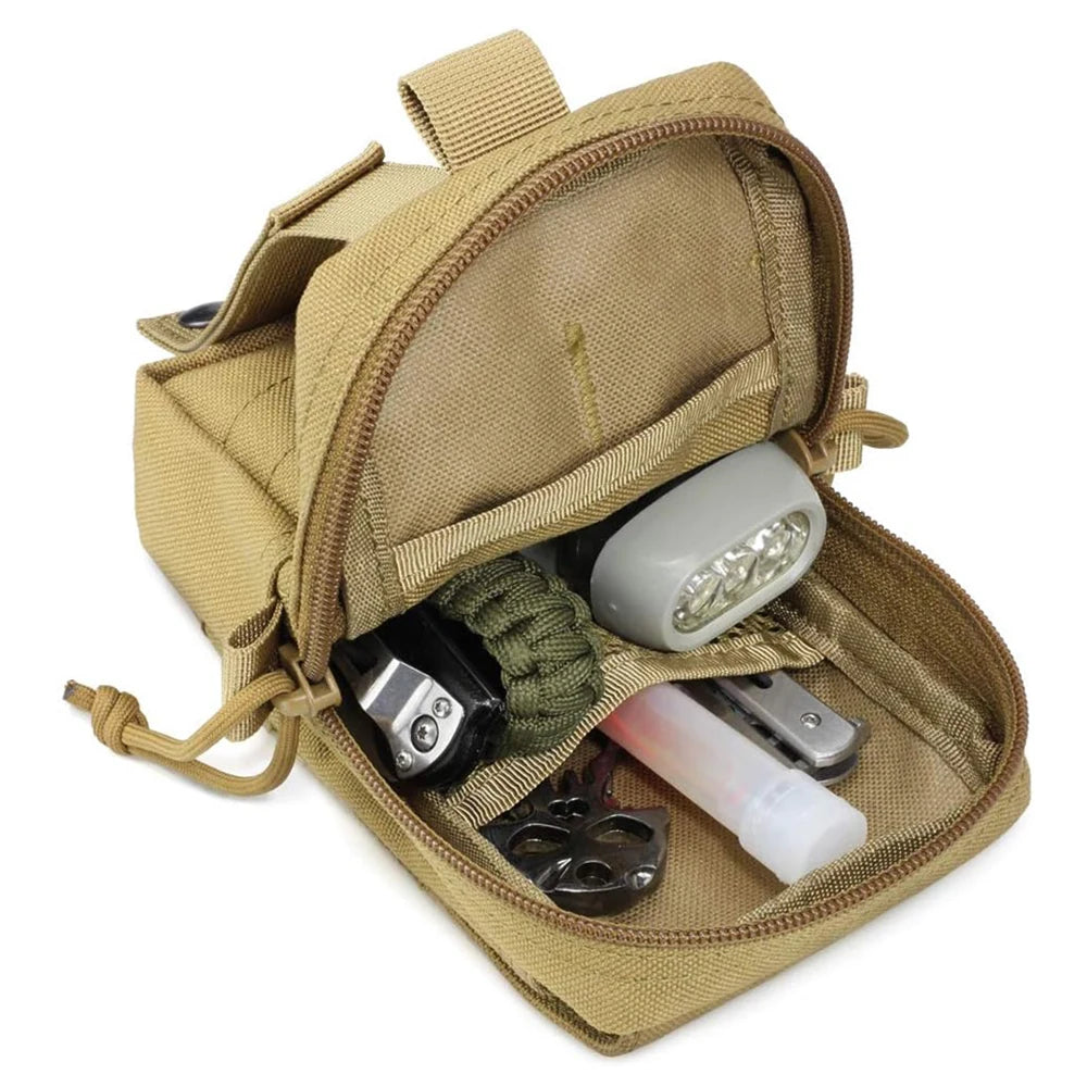 3Pcs Dog Tactical Bags with 2Pcs Pouches and Belt Holder