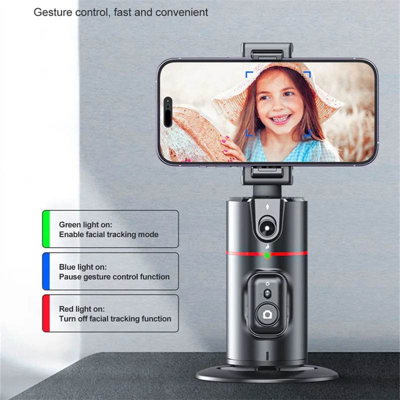 2025 New 360 Rotation Gimbal Stabilizer for Live Photography - Estalios