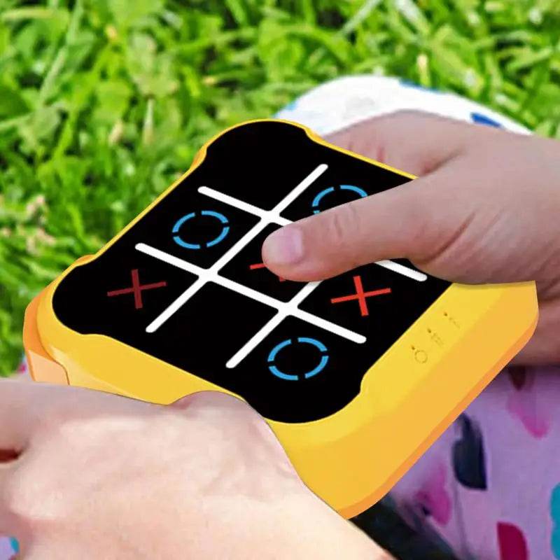 Tic-Tac-Toe Chess Puzzle Toys Electronic Desktop Educational Children's Toys Chess Board Chess Set Chess Board Game For Family - Estalios