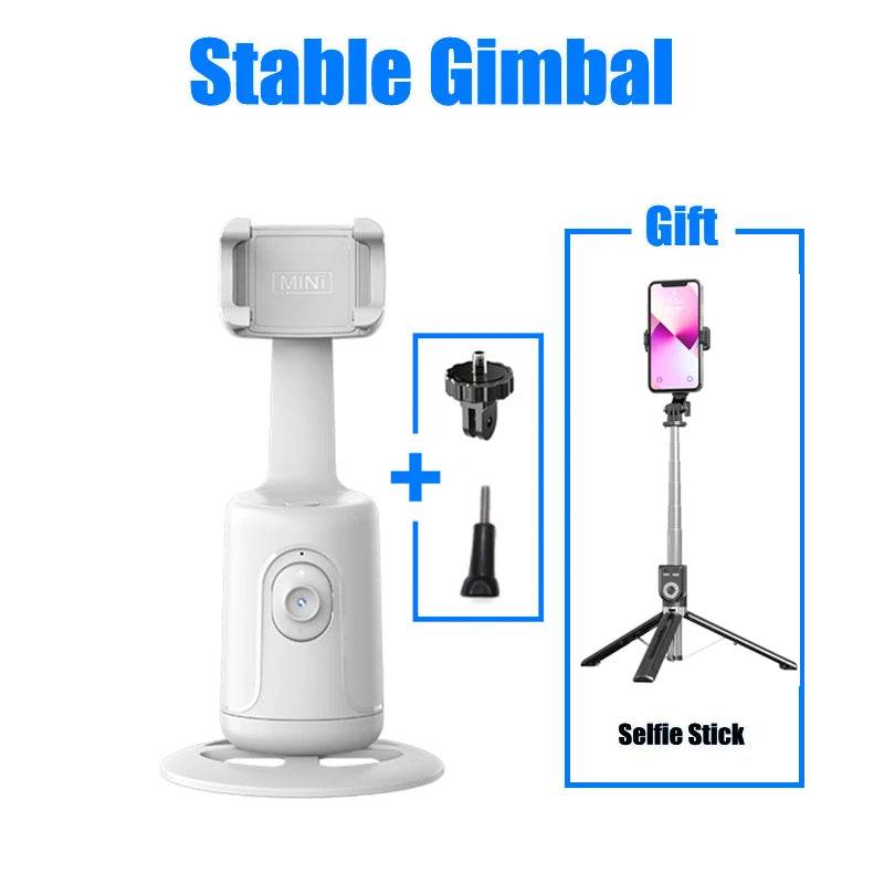 360 Rotation Gimbal Stabilizer With Selfie Tripod For TikTok - Estalios