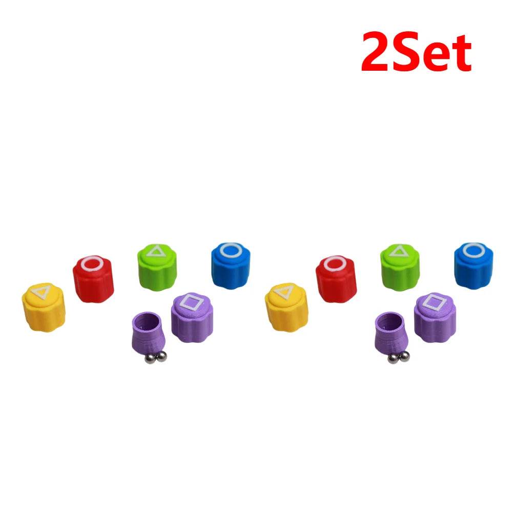 Gonggi Stone Catching Toy Korean Tossing Game Set for Coordination - Estalios