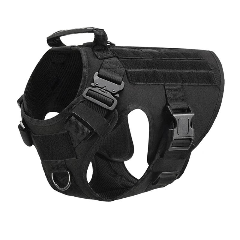 Tactical Military Dog Vest Harness and Leash Set for All Breeds - Estalios