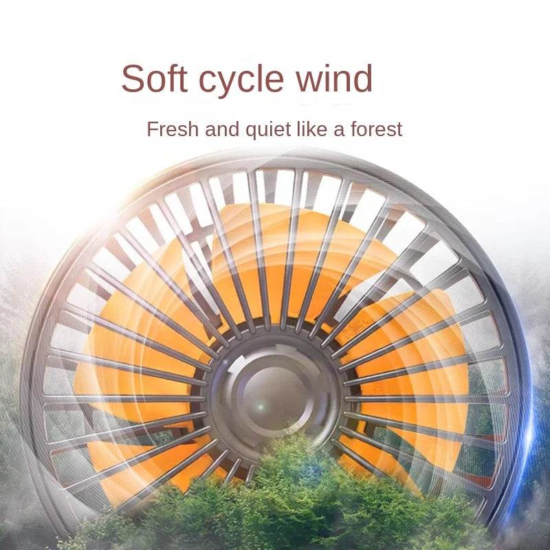 360° Adjustable Car Fan 3 Heads Electric USB 12V/24V - Estalios