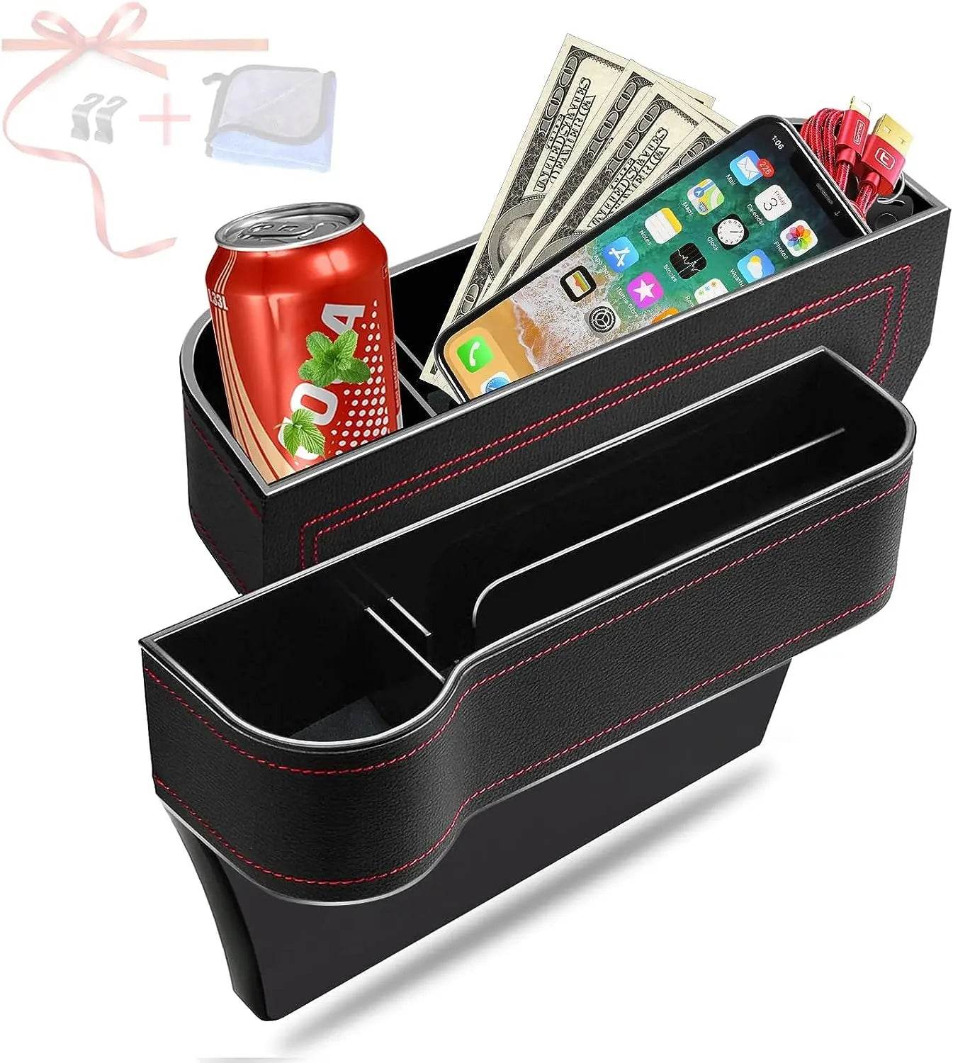 Car Seat Gap Storage Box Multifunctional Organizer Holder - Estalios