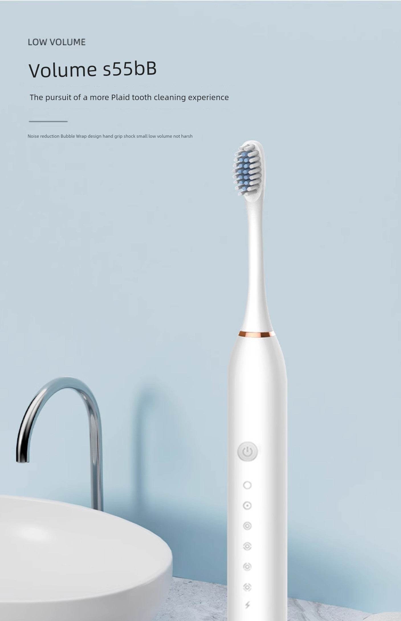 Feixiaoli Electric Toothbrush Rechargeable Soft Hair Suit - Estalios