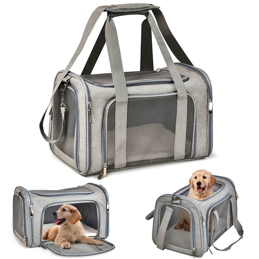 Soft-Sided Dog Carrier Backpack for Small Pets Airline Approved - Estalios