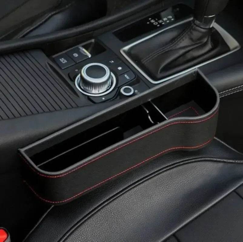 Leather Car Seat Gap Storage Box Multifunctional Organizer - Estalios
