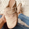 Stylish Cow-Print Clogs with Adjustable Straps and Buckle Design - Estalios