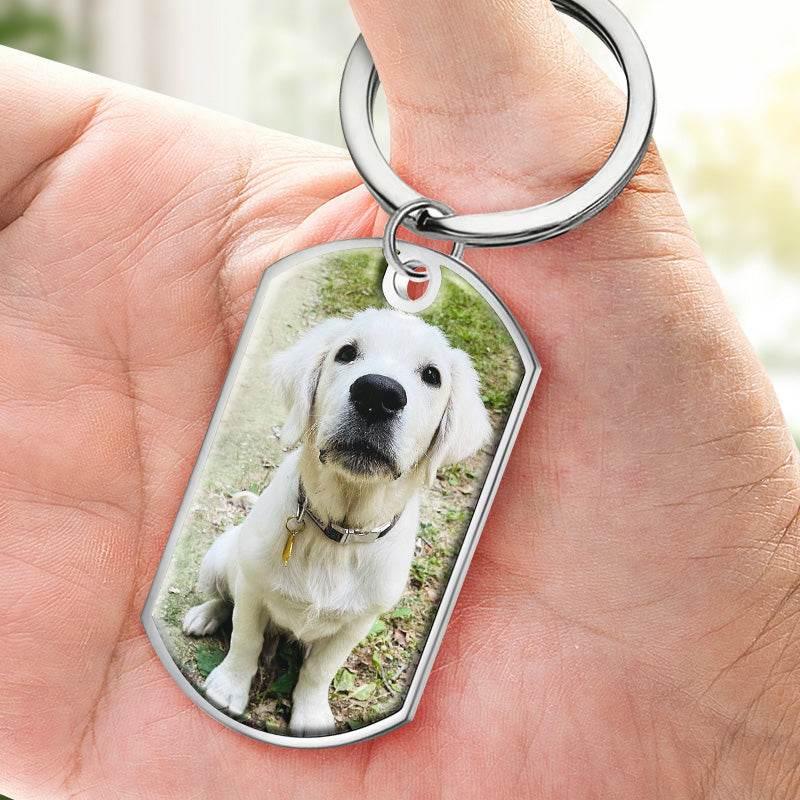 Don't Cry For Me I'm OK - Personalized Keychain Gift - Estalios