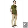 Vibrant Khaki Casual Pants for Effortless Everyday Style - Estalios