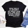 A Story About Motherhood T-Shirt in Soft Cotton Fabric - Estalios