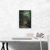 A Yorkshire Lane in November 1873 Canvas Art Print - Estalios