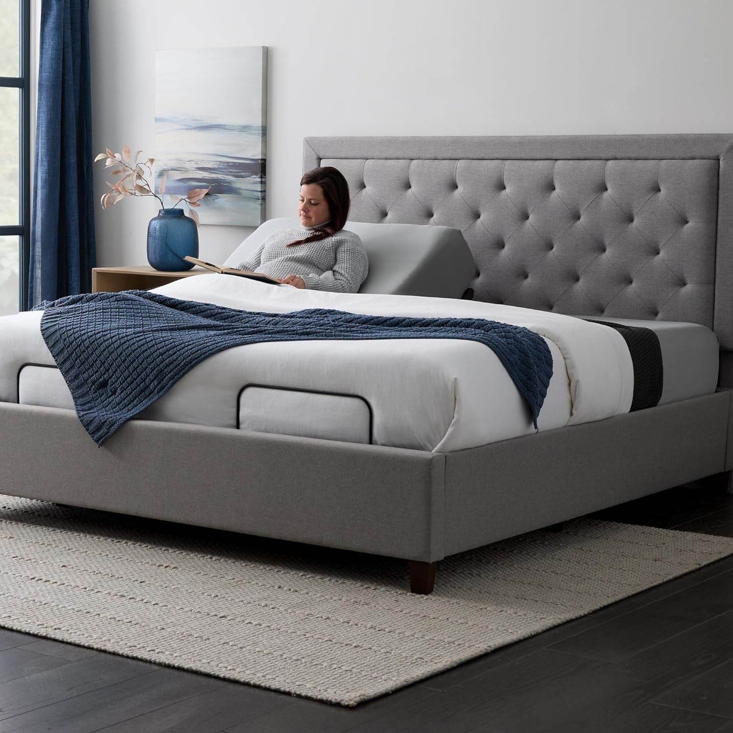 L600 Adjustable Bed Base Frame - Twin XL with Bluetooth - Estalios