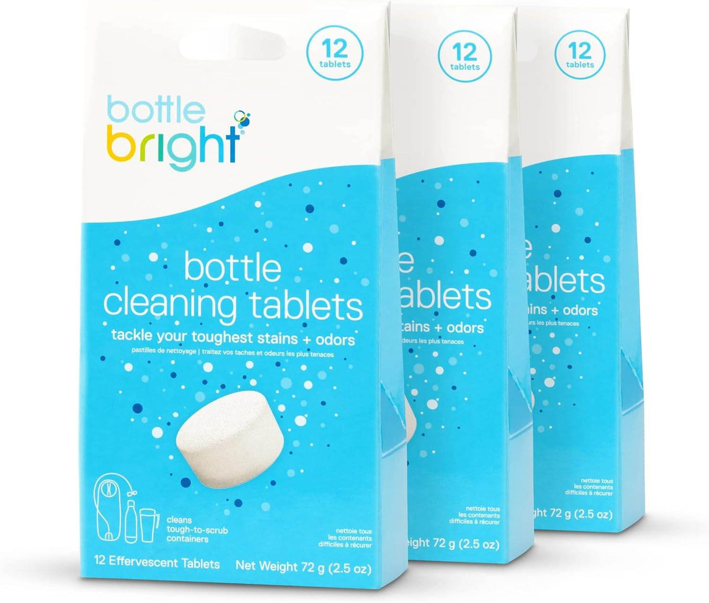 Clean Stainless Steel Tumblers - Easy Safe Cleaning Tablets - Estalios