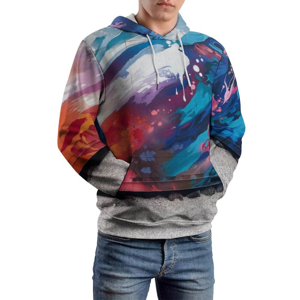 Plus Size Full Print Adult Sweatshirt - Estalios