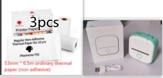 Portable Mini Thermal Label Printer for Home and School - Estalios