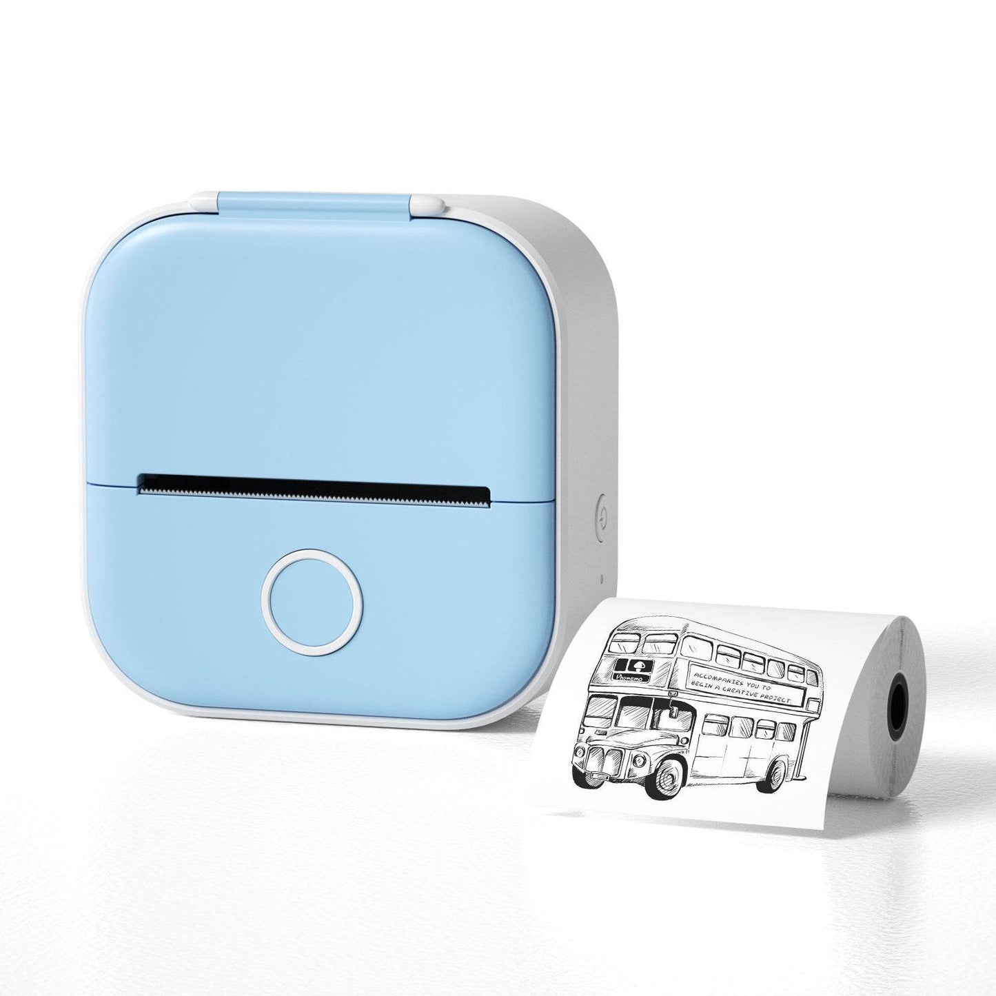Portable Mini Thermal Label Printer for Home and School - Estalios