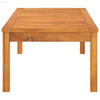 Acacia Wood Table: Solid Acacia Style! Here's that Product Description you Wanted: Elevate your Outdoor Space with this Stunning Rectangular Wooden Coffee - Estalios