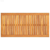 Acacia Wood Table: Solid Acacia Style! Here's that Product Description you Wanted: Elevate your Outdoor Space with this Stunning Rectangular Wooden Coffee - Estalios