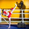 Adjustable Freestanding Punching Bag with Boxing Gloves - Estalios