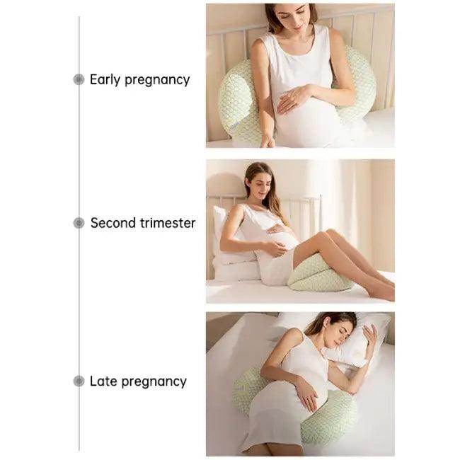 Adjustable Maternity Pillow Set for Ultimate Pregnancy Comfort - Estalios