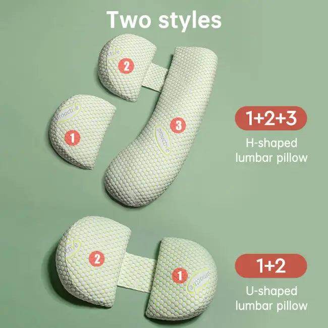 Adjustable Maternity Pillow Set for Ultimate Pregnancy Comfort - Estalios