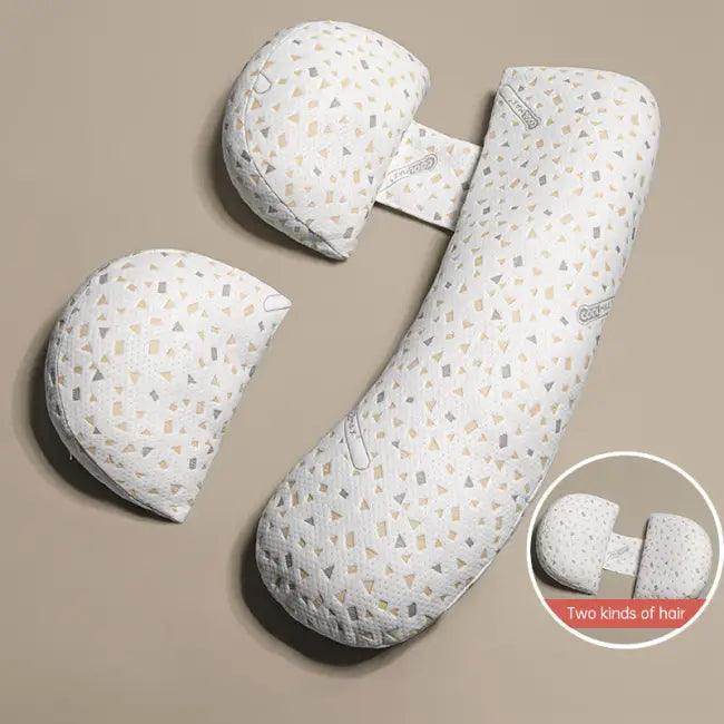 Adjustable Maternity Pillow Set for Ultimate Pregnancy Comfort - Estalios