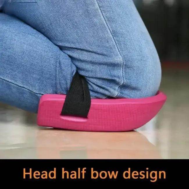 Adjustable Pink Seat Cushion and Knee Pads for Comfort - Estalios
