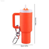 Cute Mini Cup Keychain Lip Balm Holder for Handbag Decor and Essential Accessory