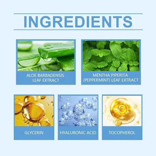 Aloe Vera Moisturizing Gel for Youthful Soothing Care - Estalios