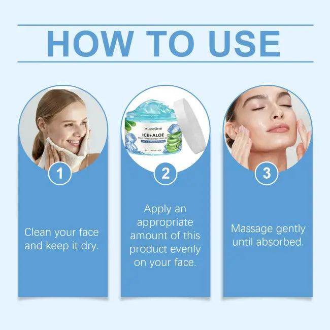 Aloe Vera Moisturizing Gel for Youthful Soothing Care - Estalios