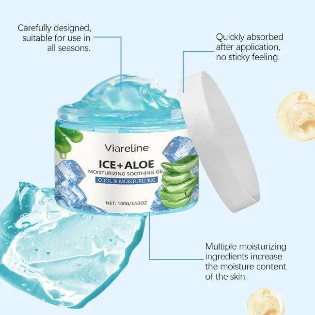 Aloe Vera Moisturizing Gel for Youthful Soothing Care - Estalios