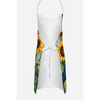 American Bulldog Apron in Sunflowers for Stylish Cooking - Estalios