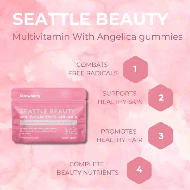 Strawberry Glow Gummies for Radiant Skin and Health - Estalios