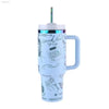 APWIKOGER 40oz Stainless Steel Vacuum Insulated Car Mug with Straw for Sports and Outdoor Adventures - EstaliosShop