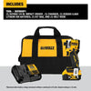 ATOMIC 20V MAX Lithium-Ion Cordless 1/4" Brushless Impact Driver Kit with 5 Ah Battery, Charger, and Carrying Bag