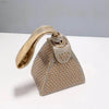 Aureate Triangle Clutch Purse - Elegant Evening Handbag for Weddings & Cocktails - Estalios