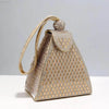 Aureate Triangle Clutch Purse - Elegant Evening Handbag for Weddings & Cocktails - Estalios