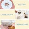 Automatic Cat Feeder Water Dispenser Set 2 In 1 Tilted Feeder - Estalios