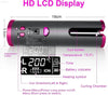 Automatic Wireless Hair Curler USB Rechargeable Adjustable - Estalios